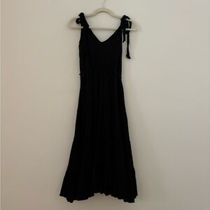 Cut Ties Cover-up Midi Dress